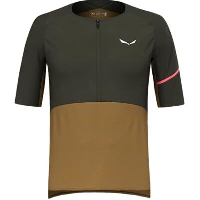 Salewa Vento Am Hz T-shirt M, mörk olivgrön/7020, L Salewa Vento Am Hz T-shirt M, mörk olivgrön/7020, L
