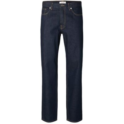 SELECTED FEMME Slh190-Reg Tapered Ben Kori Jeans Noos, Mörkblå denim, 33W / 32L SELECTED FEMME Slh190-Reg Tapered Ben Kori Jeans Noos, Mörkblå denim, 33W / 32L
