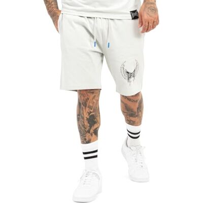 TapouT Herrshorts normal passform TILLUSION shorts ljusgrå/svart/blå XXL TapouT Herrshorts normal passform TILLUSION shorts ljusgrå/svart/blå XXL
