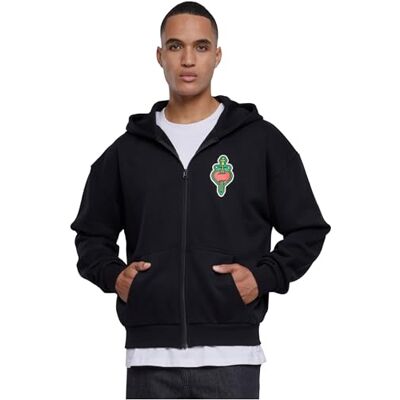Mister Tee Santa Monica Heavy Oversize Zip Hoody - Tröja Mister Tee Santa Monica Heavy Oversize Zip Hoody - Tröja