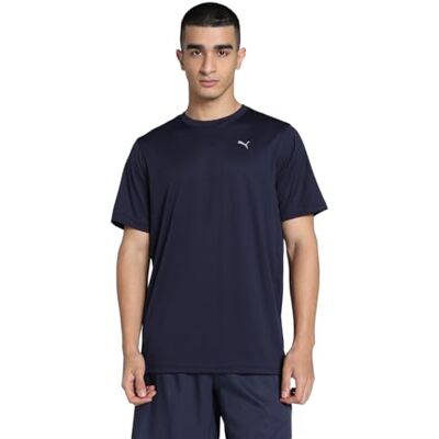 PUMA Herren PERFORMANCE SS TEE M T-shirt, Peacoat, S PUMA Herren PERFORMANCE SS TEE M T-shirt, Peacoat, S
