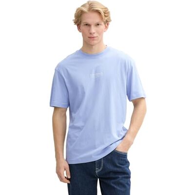 TOM TAILOR Denim T-shirt för män, 11486 – Brunnera Blue, XL TOM TAILOR Denim T-shirt för män, 11486 – Brunnera Blue, XL
