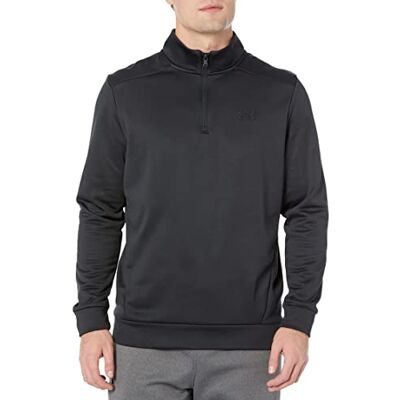 Under Armour Herrfleece toppar herr armour Fleece® ¼ dragkedja, svart, 1373358-001, 3XL Under Armour Herrfleece toppar herr armour Fleece® ¼ dragkedja, svart, 1373358-001, 3XL