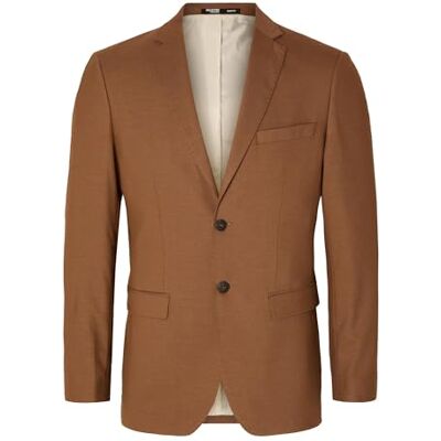 SELECTED HOMME SELETED HOMME Slhslim-Neil BLZ B Noos jacka, Brownie, 50R, Brownie, 60 SELECTED HOMME SELETED HOMME Slhslim-Neil BLZ B Noos jacka, Brownie, 50R, Brownie, 60