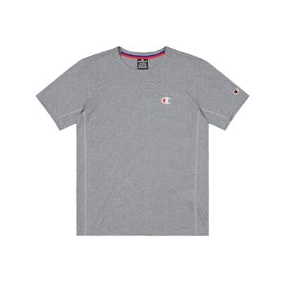 Champion Legacy Modern Sport (220382) Tåg Micro Mesh C-Logo SS Crewneck T-Shirt, Svart Melange/Vit (ZNBK/Wht), S Modern Sport Herr FW24, Svart Melange/Vit (Znbk/Wht), S Champion Legacy Modern Sport (220382) Tåg Micro Mesh C-Logo SS Crewneck T-Shirt, Svart Melange/Vit (ZNBK/Wht), S Modern Sport Herr FW24, Svart Melange/Vit (Znbk/Wht), S