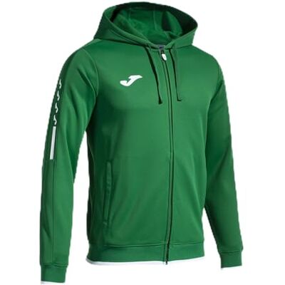 Joma Tröja för män Olympiad Huva Dragkedja, grön, 3XS Joma Tröja för män Olympiad Huva Dragkedja, grön, 3XS