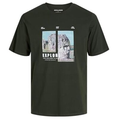 JACK & JONES Jjryu Tee Ss Crew Neck, Duffelväska, M JACK & JONES Jjryu Tee Ss Crew Neck, Duffelväska, M
