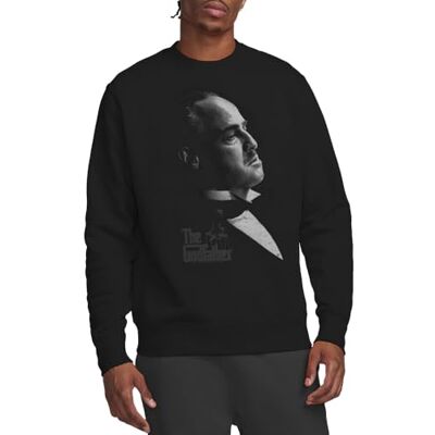 The Godfather Godfather Graphic Vito Crew Sweatshirt, Svart, Medium, Svart, M The Godfather Godfather Graphic Vito Crew Sweatshirt, Svart, Medium, Svart, M