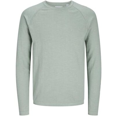 JACK & JONES JACK&JONES JJEBREEZE stickad crew neck SN, Isberggrön, S JACK & JONES JACK&JONES JJEBREEZE stickad crew neck SN, Isberggrön, S