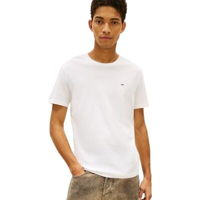 Tommy Jeans herr TJM Xslim 3-pack Tee Dm0Dm21579 S/S t-shirt, Multi (Ecru/Ecru), L Tommy Jeans herr TJM Xslim 3-pack Tee Dm0Dm21579 S/S t-shirt, Multi (Ecru/Ecru), L