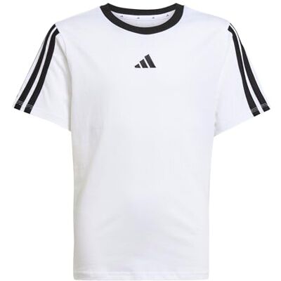 adidas flickor Essentials Shirt, white/black/black, 9-10 Years adidas flickor Essentials Shirt, white/black/black, 9-10 Years