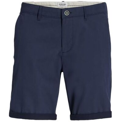 JACK & JONES Jpstturner Jjchino shorts chinos shorts, marinblå blazer, S JACK & JONES Jpstturner Jjchino shorts chinos shorts, marinblå blazer, S