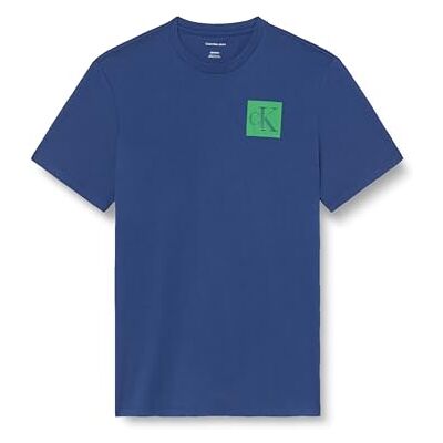 Calvin jeans herr SS GRDNT MNGRM E LG LV04RC859G grafiska t-shirts, blå (blå jeans), XS, Blå (blå jeans), XS Calvin jeans herr SS GRDNT MNGRM E LG LV04RC859G grafiska t-shirts, blå (blå jeans), XS, Blå (blå jeans), XS