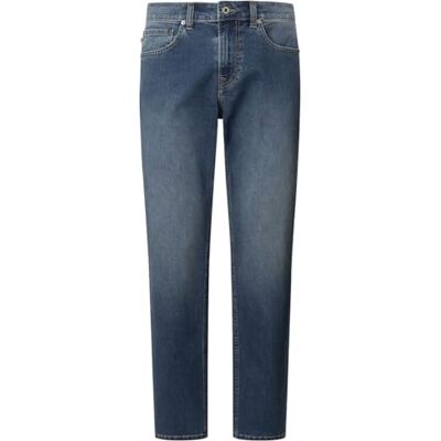 Pepe Jeans herr raka jeans kontanter, Blå (denim-4fa), 32W x 32L Pepe Jeans herr raka jeans kontanter, Blå (denim-4fa), 32W x 32L