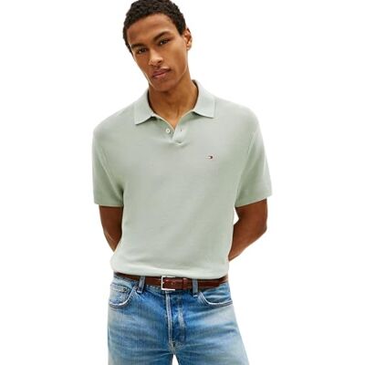 Tommy Hilfiger Cool Touch Structure SS Polo Mw0mw42795 andra tröjor, grå, M herr Tommy Hilfiger Cool Touch Structure SS Polo Mw0mw42795 andra tröjor, grå, M herr