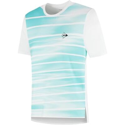 Dunlop Game T-shirt för män 2, vit/aqua himmel, L, Vit/aqua himmel, L Dunlop Game T-shirt för män 2, vit/aqua himmel, L, Vit/aqua himmel, L