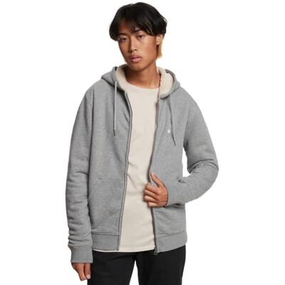 Quiksilver Essentials Hoodie Män XS Grå Quiksilver Essentials Hoodie Män XS Grå
