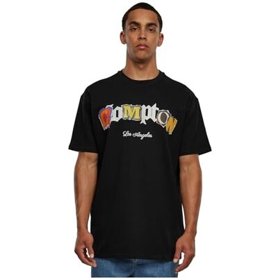 Tee Compton L.A. Oversize T-shirt svart 4XL, svart, 4XL Tee Compton L.A. Oversize T-shirt svart 4XL, svart, 4XL