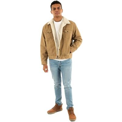 Levi's Typ 3 Sherpa Trucker Ermine, Ermine, S Levi's Typ 3 Sherpa Trucker Ermine, Ermine, S