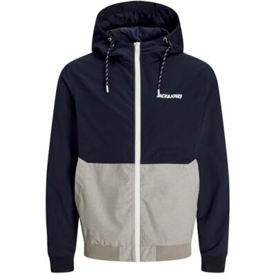 JACK & JONES Jjerush Hood Bomber Noos softshelljacka, Sky Captain, M JACK & JONES Jjerush Hood Bomber Noos softshelljacka, Sky Captain, M