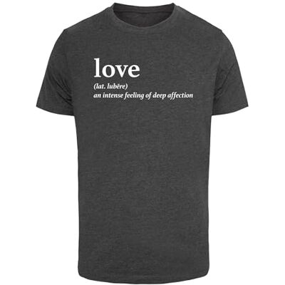 Tee Herr Love Definition T-shirt, svart, XS Tee Herr Love Definition T-shirt, svart, XS
