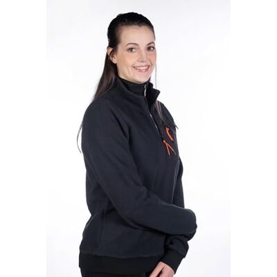 HKM Unisex Teddyfleece Tröja, Svart, M HKM Unisex Teddyfleece Tröja, Svart, M
