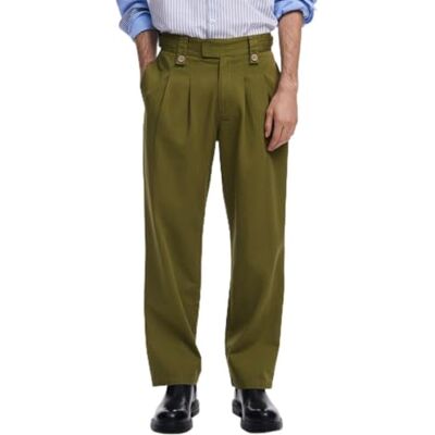 Desigual Pant_Banker, 4092 Kaki, 34, grön, 32 Desigual Pant_Banker, 4092 Kaki, 34, grön, 32