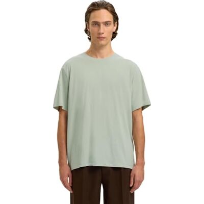 SELECTED MEN SELECTED Män Slhaspen Ss O-Neck Tee Noos, Aqua Gray, S SELECTED MEN SELECTED Män Slhaspen Ss O-Neck Tee Noos, Aqua Gray, S