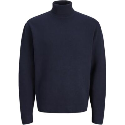 JACK & JONES Jprblamilano stitch stickad rulle hals, naval academy, L JACK & JONES Jprblamilano stitch stickad rulle hals, naval academy, L