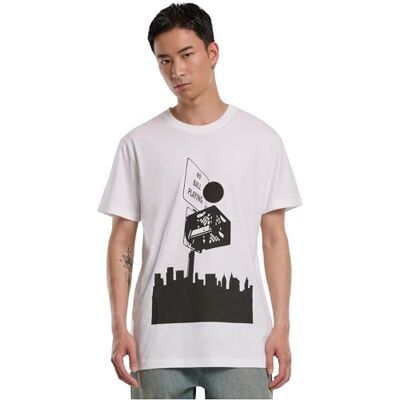 herr t-shirt No Ball Tee vit M, Vit, M herr t-shirt No Ball Tee vit M, Vit, M