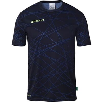 uhlsport Prediction-skjorta, kortärmad sport-t-shirt, fotbollströja för målvakt och spelare – målvaktströja för barn och vuxna uhlsport Prediction-skjorta, kortärmad sport-t-shirt, fotbollströja för målvakt och spelare – målvaktströja för barn och vuxna