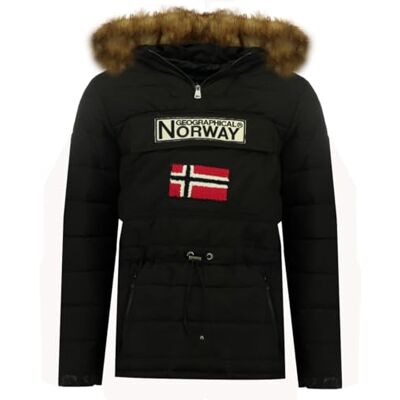 Geographical Norway Coconut Herr lång varm parkas för män höst vinter vattentät vattenavvisande kappa pälsjacka för utomhusbruk vindjacka herr (svart XL), svart, XL Geographical Norway Coconut Herr lång varm parkas för män höst vinter vattentät vattenavvisande kappa pälsjacka för utomhusbruk vindjacka herr (svart XL), svart, XL