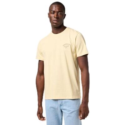 Wrangler SMALL Logo Tee, Banana Crepe, XL Wrangler SMALL Logo Tee, Banana Crepe, XL
