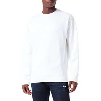 Replay Herr M6266 tröja, 801 halk, 3XL Replay Herr M6266 tröja, 801 halk, 3XL