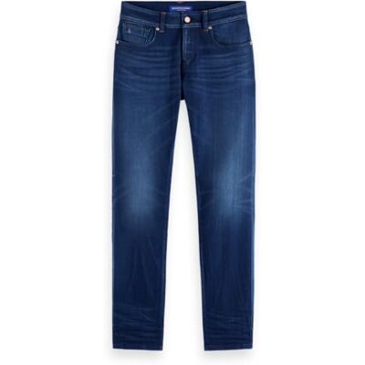 Scotch & Soda Ralston jeans för män, Abstrakt blå, 29W x 34L Scotch & Soda Ralston jeans för män, Abstrakt blå, 29W x 34L
