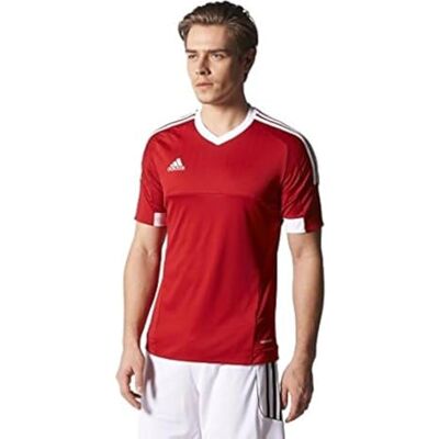 adidas Tiro 15 JSY – T-shirt för män, XS Rojo (Rojpot/Blanco) adidas Tiro 15 JSY – T-shirt för män, XS Rojo (Rojpot/Blanco)