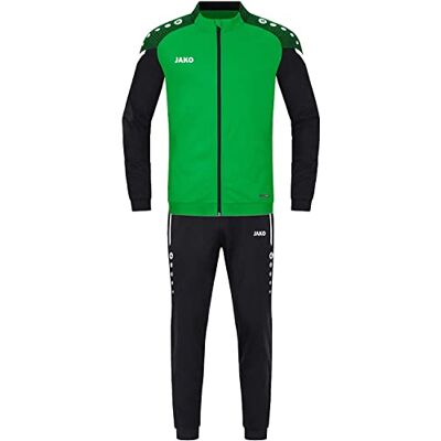 JAKO Träningsoverall herr, polyester performance, mjuk grön/svart, 4XL JAKO Träningsoverall herr, polyester performance, mjuk grön/svart, 4XL