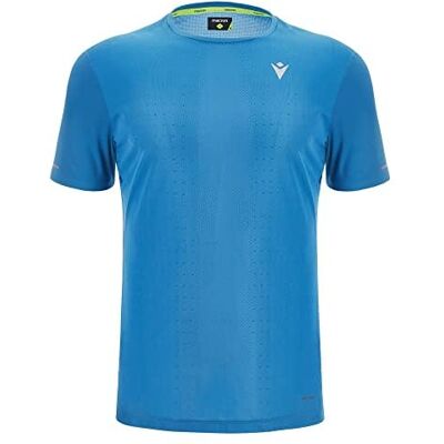 Macron Run Prime Scd Clifton T-Shirt Print Paris Blue SS Man, Blå, L Macron Run Prime Scd Clifton T-Shirt Print Paris Blue SS Man, Blå, L