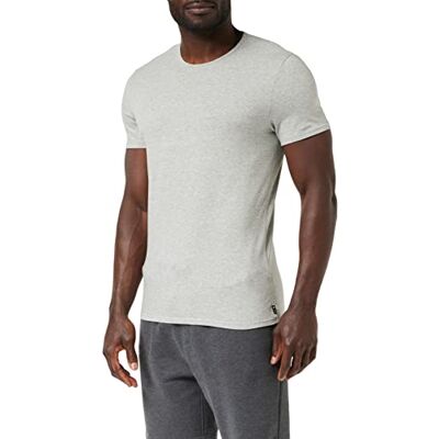 Lovable LVB Stretch Cotton T-Shirt Rund Hals Män, Grå (Melange Grå 026), XL Lovable LVB Stretch Cotton T-Shirt Rund Hals Män, Grå (Melange Grå 026), XL