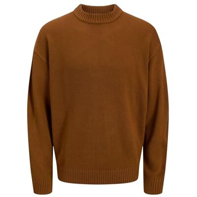 JACK & JONES Jjeurban Jack Knit Crew Neck Sn, Munkar rock, XL JACK & JONES Jjeurban Jack Knit Crew Neck Sn, Munkar rock, XL