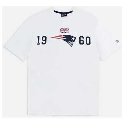 New Era NFL spel fyrkantig båge överdimensionerad t-shirt New England Patriots vit New Era NFL spel fyrkantig båge överdimensionerad t-shirt New England Patriots vit