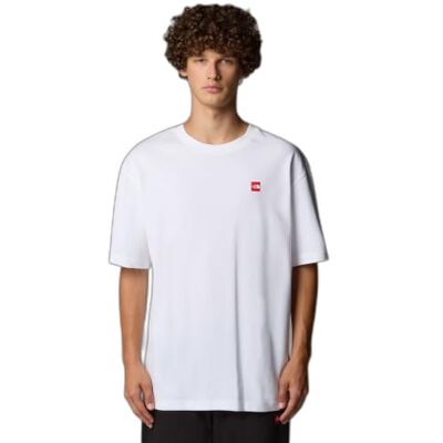 The North Face NF0A8C1RFN4 U AXYS överdimensionerad S/S T-shirt herr TNF vit storlek XL, Tnf White, XL The North Face NF0A8C1RFN4 U AXYS överdimensionerad S/S T-shirt herr TNF vit storlek XL, Tnf White, XL