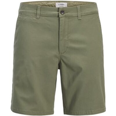 JJ REBEL Jrebsharp Chino Short Sn, Djupt ljus grön, M JJ REBEL Jrebsharp Chino Short Sn, Djupt ljus grön, M