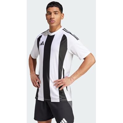 adidas herr Striped 24 Jersey Shirt, white/black, L adidas herr Striped 24 Jersey Shirt, white/black, L