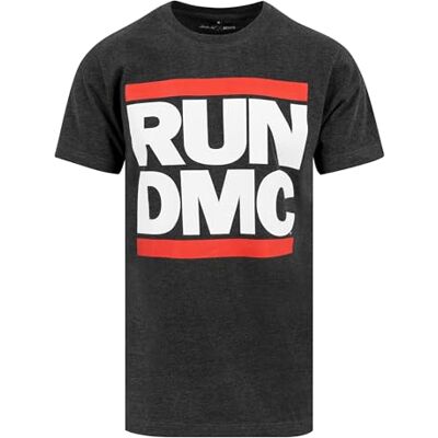 herr Run Dmc Logo Tee T-shirt för män i svart, storlek XS – 5XL, svart, L herr Run Dmc Logo Tee T-shirt för män i svart, storlek XS – 5XL, svart, L
