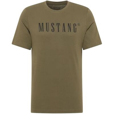 MUSTANG Herr T-Shirt Austin – Regular Fit S-3XL vit svart gon beige röd grå bomull, Havssköldpadda 6529, 4XL plus size MUSTANG Herr T-Shirt Austin – Regular Fit S-3XL vit svart gon beige röd grå bomull, Havssköldpadda 6529, 4XL plus size
