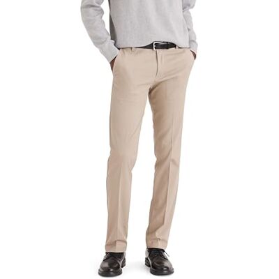 Dockers herr lätt kaki slim-fit raffinerade chinos, Trävarg, 30W x 30L Dockers herr lätt kaki slim-fit raffinerade chinos, Trävarg, 30W x 30L