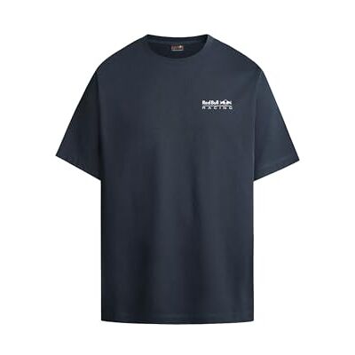Pepe Jeans Red Bull Racing X herr RBR Pit Stop Crew T-Shirt, blå (Dulwich Blue), S, Blå (Dulwich blå), S Pepe Jeans Red Bull Racing X herr RBR Pit Stop Crew T-Shirt, blå (Dulwich Blue), S, Blå (Dulwich blå), S