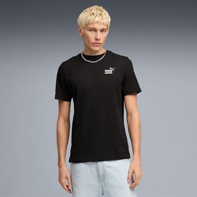 PUMA Grafisk sport t-shirt svart PUMA Grafisk sport t-shirt svart
