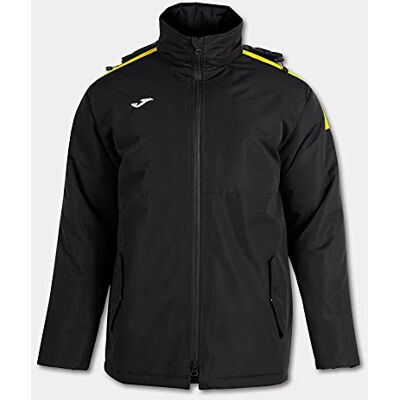Joma M Anorak trivor, Unisex-vuxen, Svart-Gul Joma M Anorak trivor, Unisex-vuxen, Svart-Gul